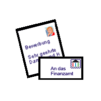 Bewerbung beim Finanzwamt
