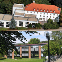 Zentralbereich: Bad Eilsen (oben), Rinteln (unten)