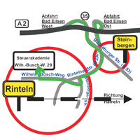 Anreise Rinteln